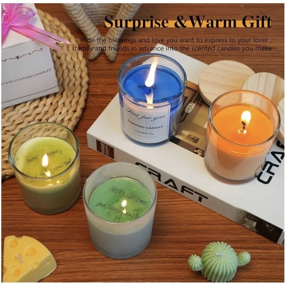 Yayena Candle Making Kit For Adults Candle Making Supplies With Digital Soy Wax
